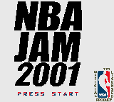 NBA Jam 2001 Title Screen